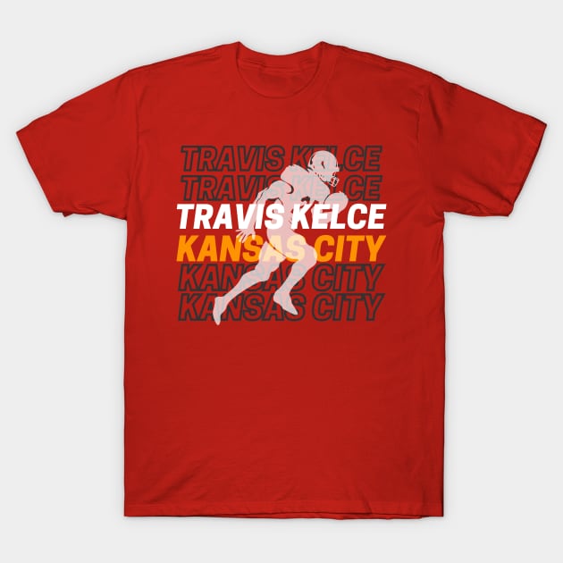 TAYLOR KELCE KANSAS CITY T-Shirt by Lolane
